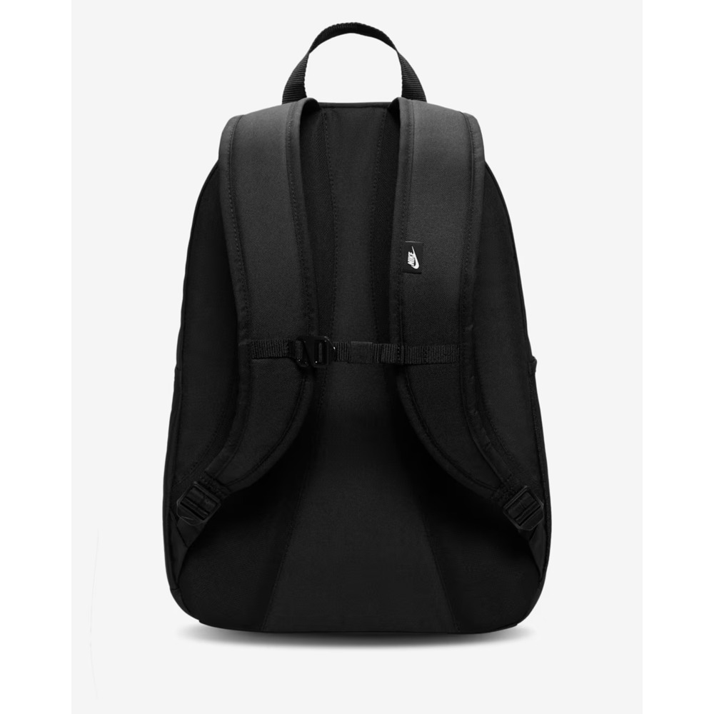 Nike Hayward 26L Backpack Black White Laptop Bag Bungee DV1296-010 NEW - Picture 2 of 14